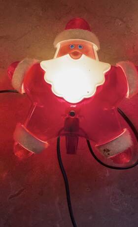6gwav9ot9 Holiday Living Santa Pathway Markers Lights Christmas In Outdoor Decor 5 Pc Set