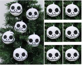 Holiday Ornaments 714983680349 Nightmare Before Christmas Jack Skellington Ornament Set