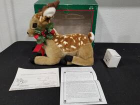 Holiday Time 039934414058 Reindeer Vintage Animated And Life Like Christmas Decoration Tested