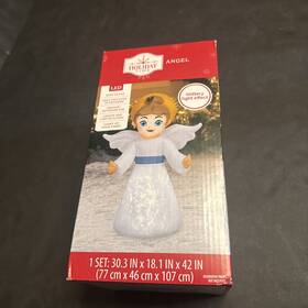 Holiday Time 191245860372 Angel Yard Inflatable Airblown Light Up 3.5 Ft Led Christmas New