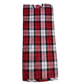 1g172183 Holiday Time New 48 Inch Round Christmas Tree Skirt Red And White Buffalo Plaid