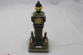Holiday Time 875342000441 New Nos Christmas Village Clock Tower Ceramic 2017 Railroad Decor