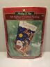 84340 Holiday Time And To All A Good Night Felt Christmas Stocking Bucilla C2