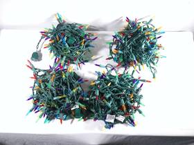 Syn-150l Holiday Time Four Bundles Of 200 Mulitcolor Christmas String Lights