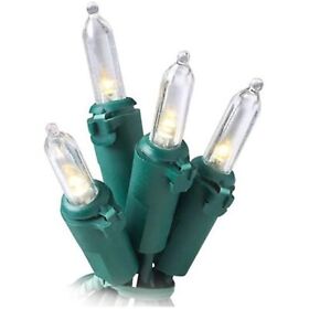 40815-88 Holiday Wonderland 200-count Warm White Led Christmas Light Mini Bulb