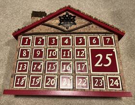 Home 490651521236 By Target Christmas Holiday Advent Calendar 2011 Classic Tidings House Kids