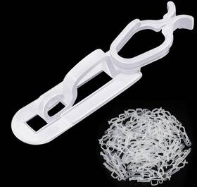 80195 Home Accents 1000 Count Christmas Light Holder Mount Clips Gutter Shingle Tile Roof Fence