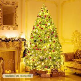 Home Accents Holiday 768576022252 7ft Christmas Tree Artificial Pine Xmas Party Decoration With Stand
