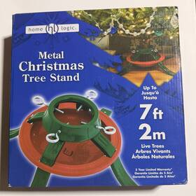Home Logic 304 250hml Christmas Tree Stand Metal Up To 7 New Nib Complete