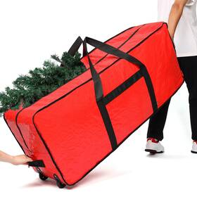 Homest 850069863067 Christmas Tree Storage Bag Fits For 7.5 Ft Artificial Xmas Zippered Ch