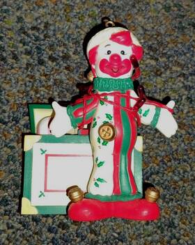 541274 House Of Lloyd Deck The Halls Christmas Ornament Around World Clown Parts