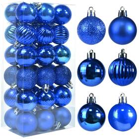 Hoyechi 763967646680 36pcs Christmas Ball Ornaments - For Xmas Tree Decorations Shatter