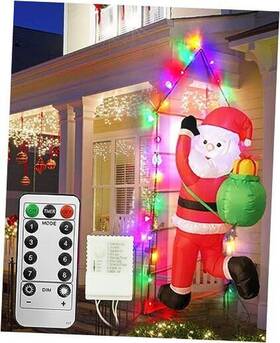 Si-a431 Huizhou Sunrise Technology Co. Ltd 5ft Christmas Inflatable Santa Claus Has Built-in Led Light
