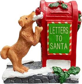 Hunthawk 764359999919 Christmas Village Accessories Santas Mailbox Sets Home Coll