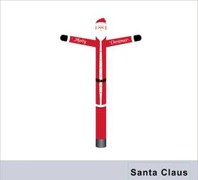 Gd11065 Iglad Christmas Santa Winter Decor 20ft Inflatable Tube Man Car Dealership Holiday
