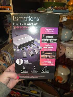 Lr0001650u12 Illuminations Lumations Led Light Wizard Christmas Halloween Show Remote Control New