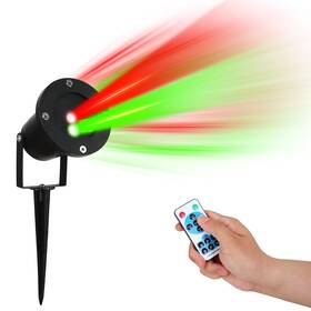 Imountek 730056001989 Laser Christmas Projector Lights Outdoor Red And Green Light Timer