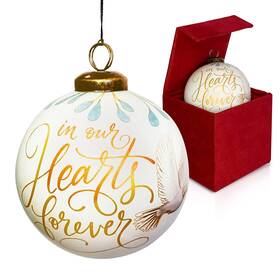 Inner Beauty Gifts 656750587300 Memorial Remembrance Christmas Ornaments - Mouth Blown And Rever