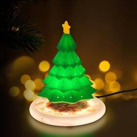 Sim80-t Inovaxion Levitating Christmas Tree Lights 6.5inch Floating Display With Fo