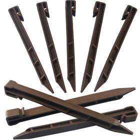 Inslat 792094964497 10 Inch Christmas Inflatable Plastic Stakes 8 Pcs Landscape Anchoring