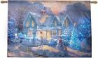 Iobxfo Mww Thomas Kinkade Blessings Of Christmas Fiber 725734676337