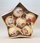 J5038 Kurt Adler Snowman Ball Ornament Set Christmas Small 086131368233