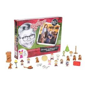 1784890 Jakks A Christmas Story Advent Calendar 24 Figures Festive Toys 2024 New Box