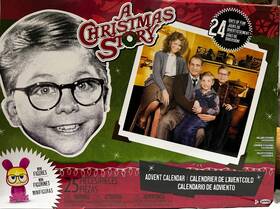 Jakks 192995412613 New A Christmas Story Advent Calendar 2024 24 Windows Flat Figures And Accessories