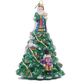 Sdh20076-250 Jay Strongwater 848510043212 Decorated For Christmas Ornament -