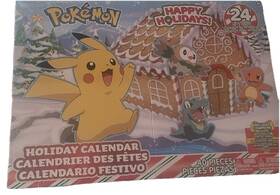 Jazwares 191726481454 2023 Sealed Pokemon Advent Calendar Christmas 40 Pieces 16 Figures 24 Gifts