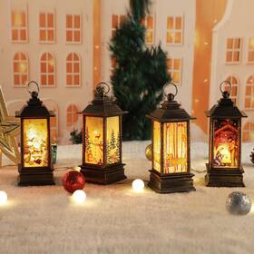 Jedawn 704219937385 Christmas Decorations Mini Lanterns Decorative T