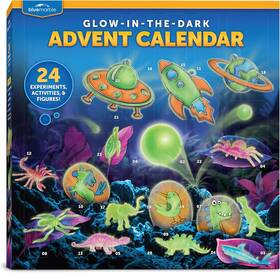 Jmw Sales Inc. 313055615618 Blue Marble Glow In The Dark Advent Calendar 2025 Christmas Countdown