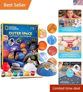 Jmw Sales Inc. 810070624385 Christmas Gifts For Kids Outer Space Advent Calendar 2025 Boys An