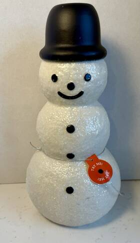 John Derian For Target 820290039524 New X 14 Inch Snowman Lit Blow Mold Holiday Christmas Decor Nwt