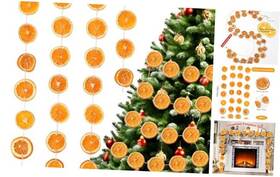 Jto-955 Kafaka Christmas Decorations 10ft Dried Orange Slice Garland A-orange