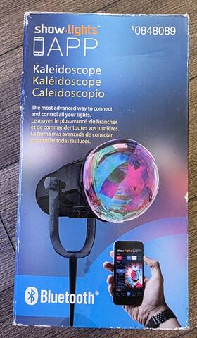 0848089 Kaleidoscope New Christmas Show Lights Led Projection Multicolor Bluetooth