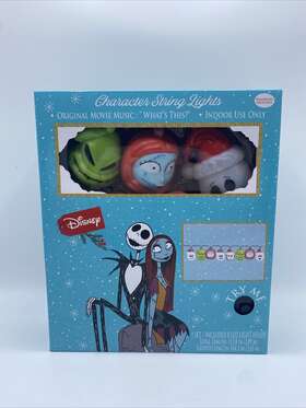 Kcare 761359202797 Disney The Nightmare Before Christmas Musical Character String Lights