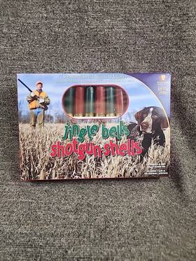 Keystone 635076626856 Shotgun Shells Novelty Lights Red And Green Christmas Jingle Bells 10 8ft