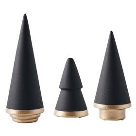 Kiaotime 603149819382 Halloween Simple Elegant Ceramic Christmas Tree Tabletop Counter Centerpiece