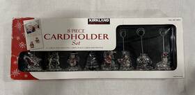 562014 Kirkland Signature 8 Piece Cardholder Christmas Set