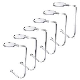 Komotu 608065444991 Christmas Stocking Holder For Mantle - 6 Pack Non-slip Mantel