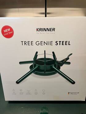 94770 Krinner Tree Genie Steel Christmas Stand Green