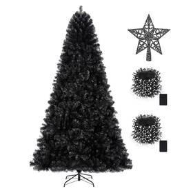 Ktkde 738058105476 6ft Artificial Black Christmas Tree Outdoor Halloween Tr