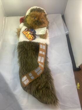 Kurt Adler 086131265563 Star Wars Chewbacca Plush Head 19 Inch Stocking Christmas