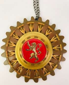 Kurt Adler 086131466052 Game Of Thrones House Sigil Christmas Ornament Lannister Hear Me Roar