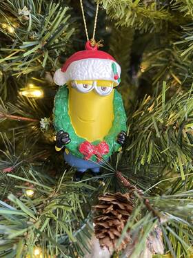 56575 Kurt Adler Despicable Me Bob Teddy Bear Christmas Ornament By S. 2016 With Box