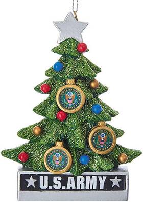 Am2181 Kurt Adler Us Army Christmas Tree Ornament 4.5 Inch