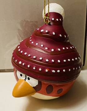 Bd1151 Kurt Adler Angry Birds Red Christmas Ornament By 3 Inch Tall New