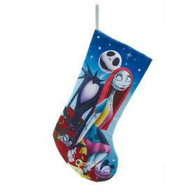 Dn7202 Kurt Adler Disney The Nightmare Before Christmas Jack And Sally Stocking