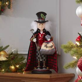 Ha0615 Kurt Adler New Hollywood 17 Inch Ebenezer Scrooge Christmas Nutcracker Mib